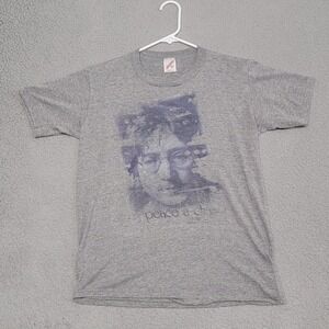 Vintage John Lennon Shirt Mens Medium Give Peace A Chance Beetles T-Shirt USA